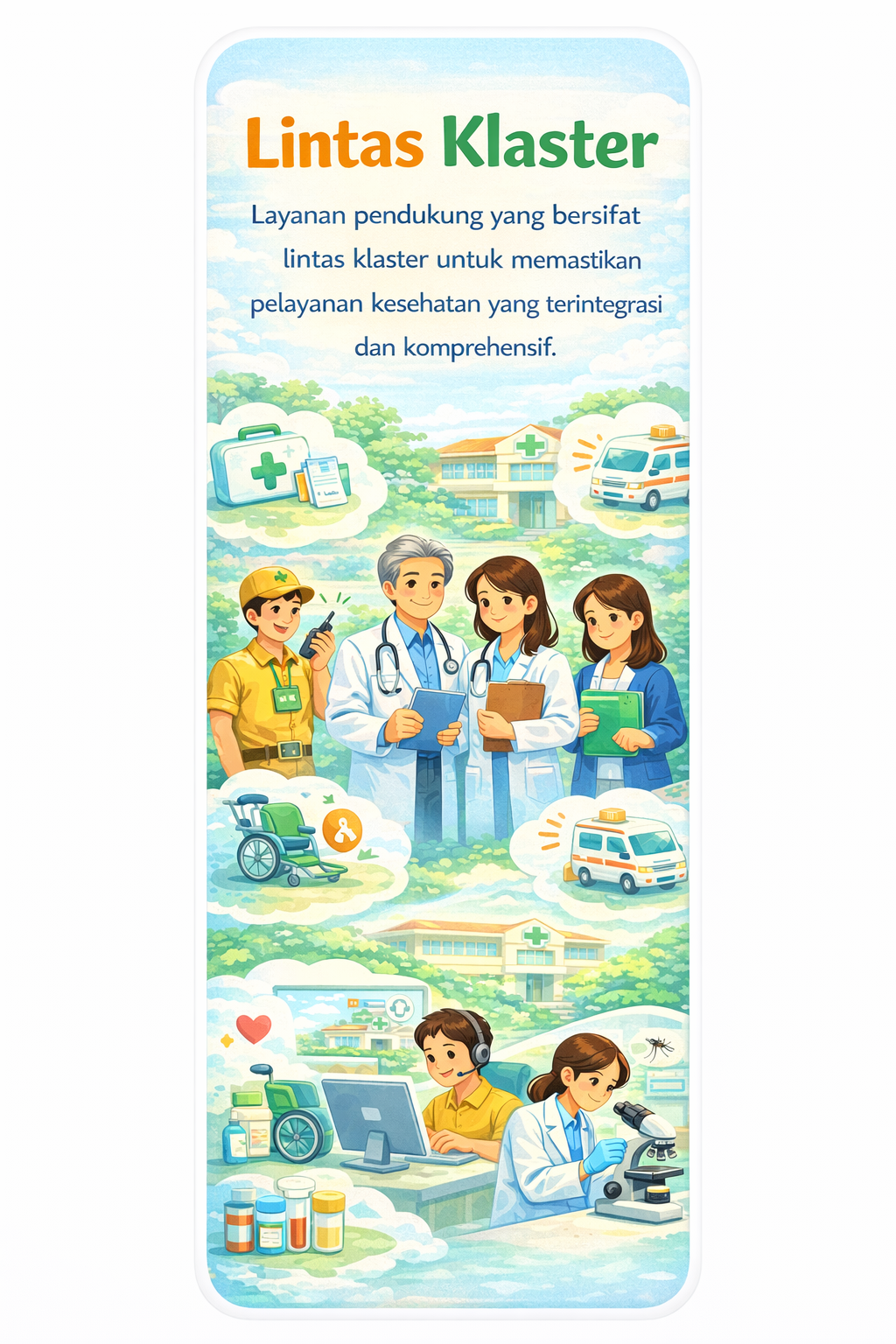 Lintas Klaster Background